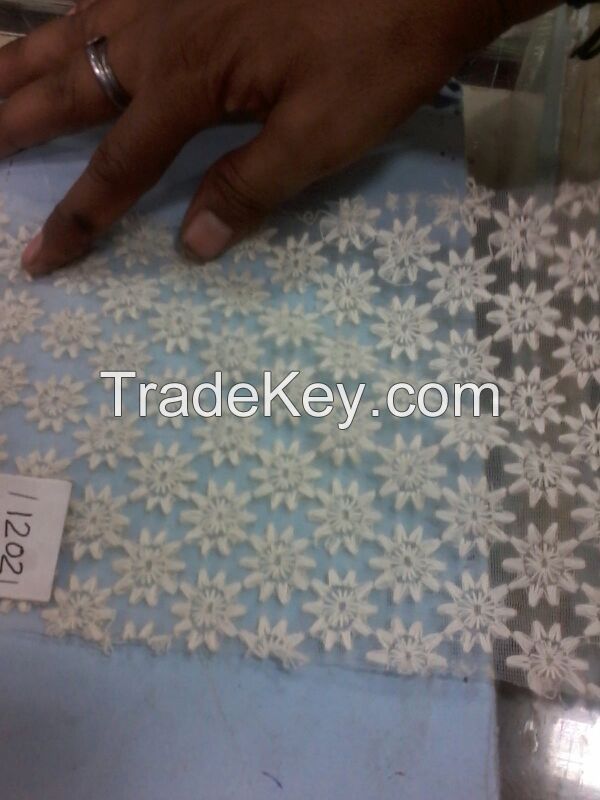 Cotton Embroidery Fabric