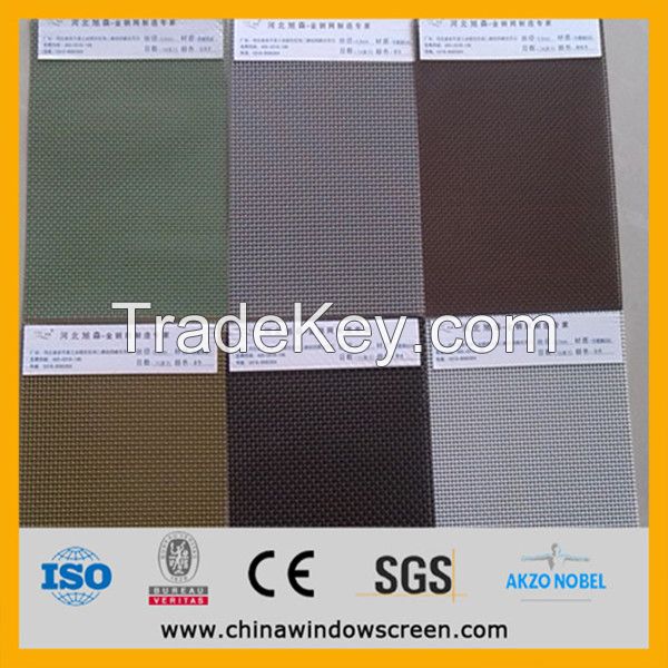 Plain weave Stainless Steel anti-theft window screen in 2015 ( ss304 ss316)