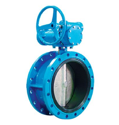 double flanged butterfly valve