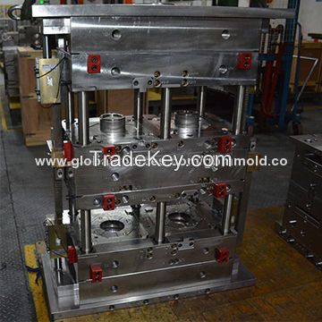 Stack mold with Heitec hot runner, good injection mold-making service