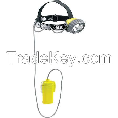 Petzl Nao E36A Rechargeable Headlamp, White, 355 lumen