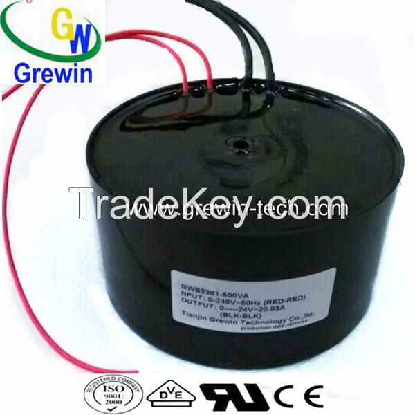 25va to 6000va Waterproof high voltage transformer