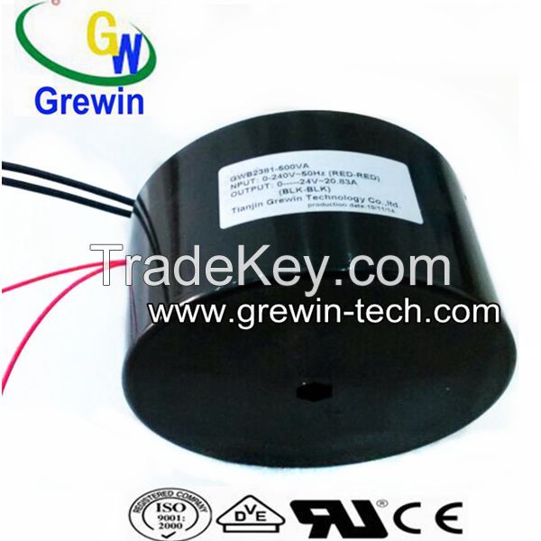 Waterproof high voltage transformer