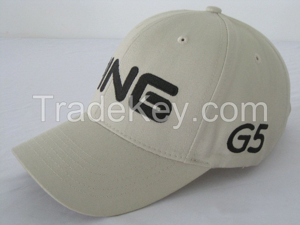 customer logo embroidery brushed cotton twill one size adjustable baseball hat