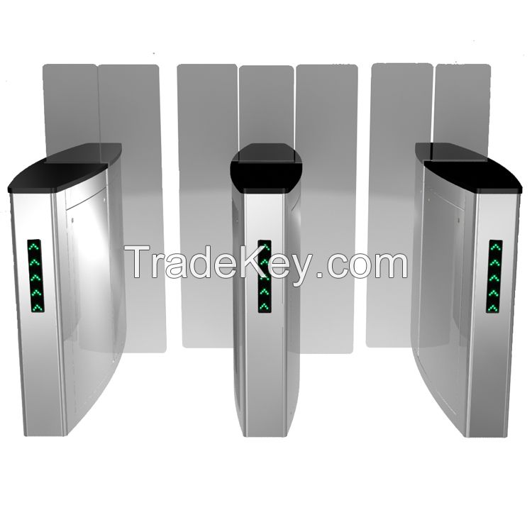 Flexible Gate Drop Arm Turnstile With Access Control System&amp;Software