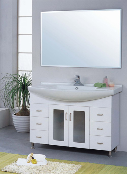 White Bathroom Vanity