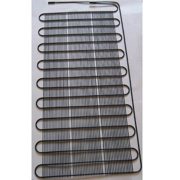 Wire tube condenser ( bundy tube condenser, steel tube condener)