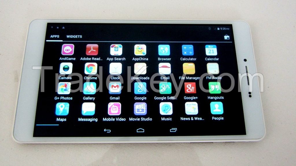 dual core 3g phone call support tablet pc