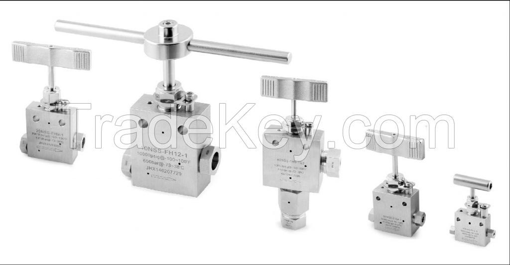 High pressure valve-6000PSI to 150000PSI