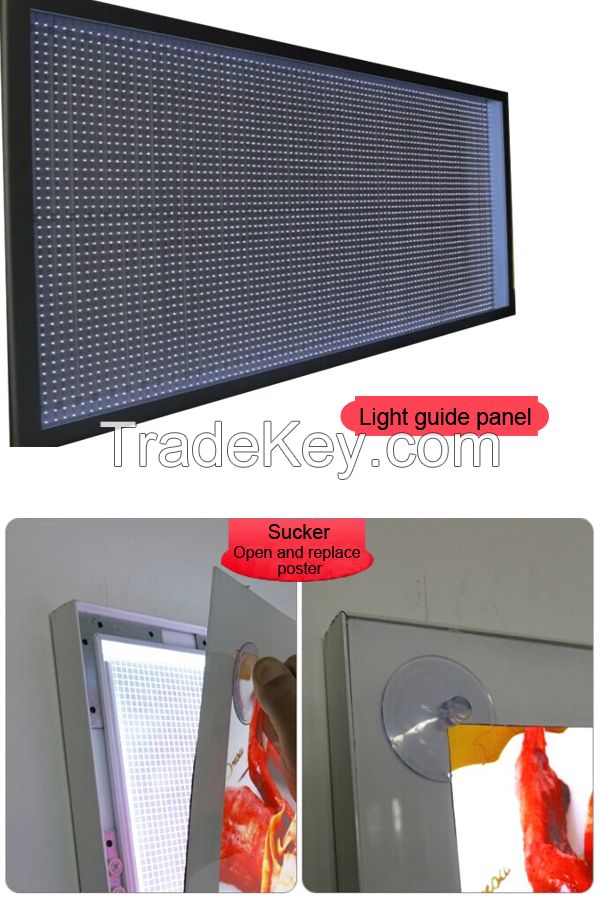 Low price advertising light box led display