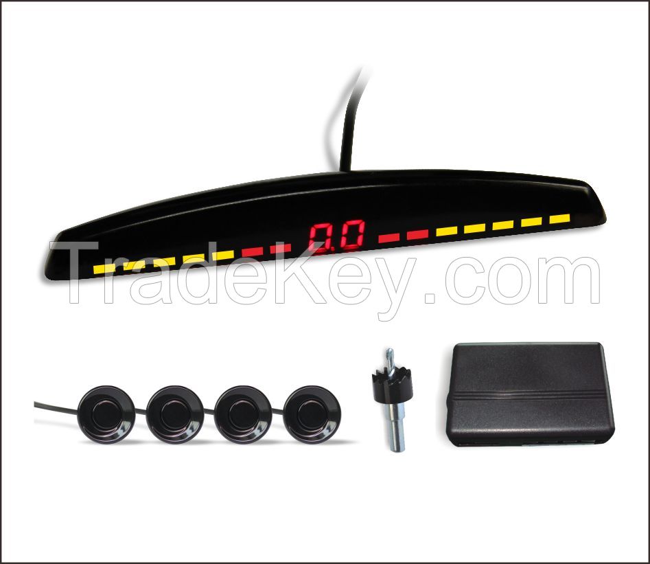 Car Parking Sensor Kit With Led Display