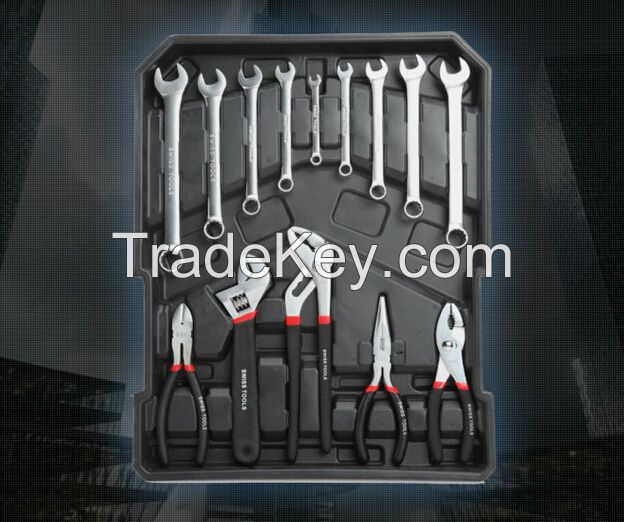 High Quality 186PCS Tool Set With Trolley Tool Case , Household Tools