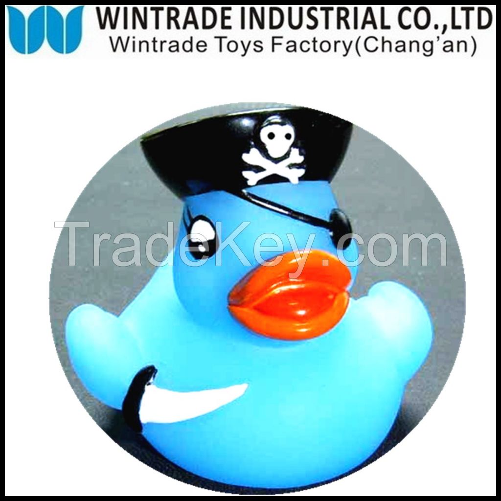 custom floating rubber bath duck toy