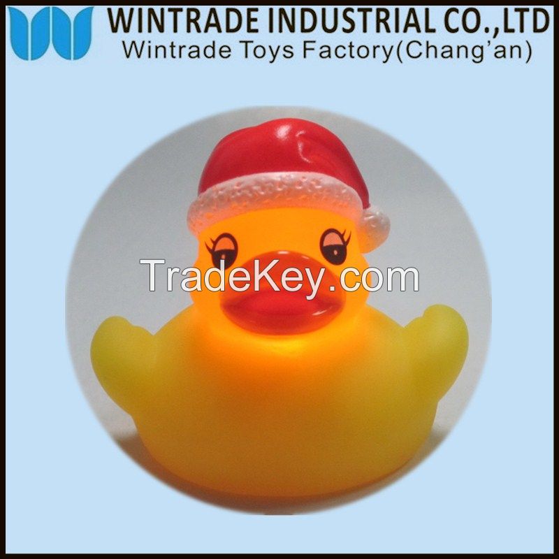 custom floating rubber bath duck toy