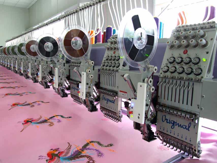 High Speed Embroidery Machine