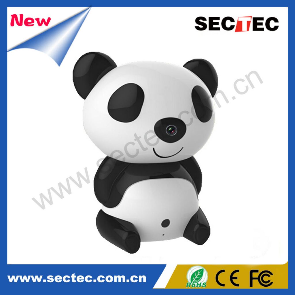 SecTec ST-HIP285 Panda Baby HD Wifi IP Camera 720P Hi3518E Chipset Built in IR CUT