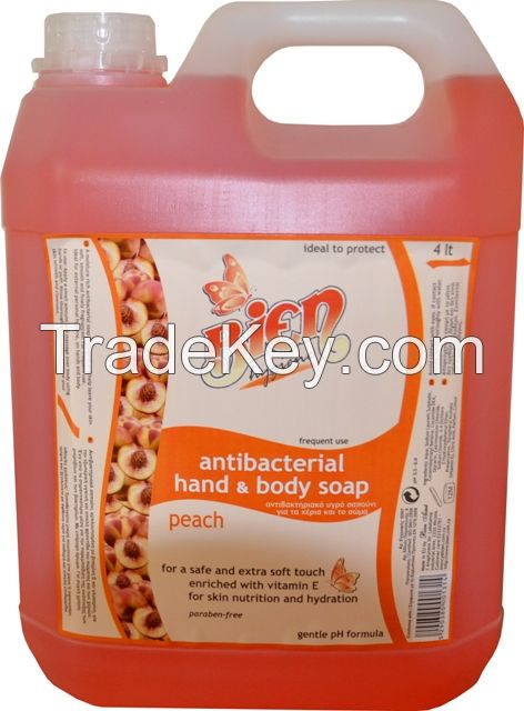 Antibacterial Hand and Body Soap 4000ml (4 Liters)