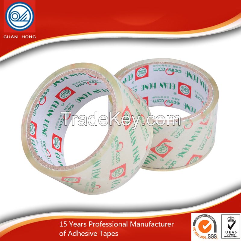 High Resistance BOPP Packaging Tape 48mic Waterproof Adhesive Tape