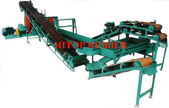 waste tire recycling machine