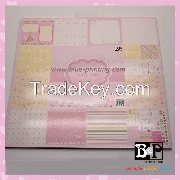 Handmade printing paper pad for decoration		