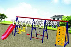 Swing set with Slide