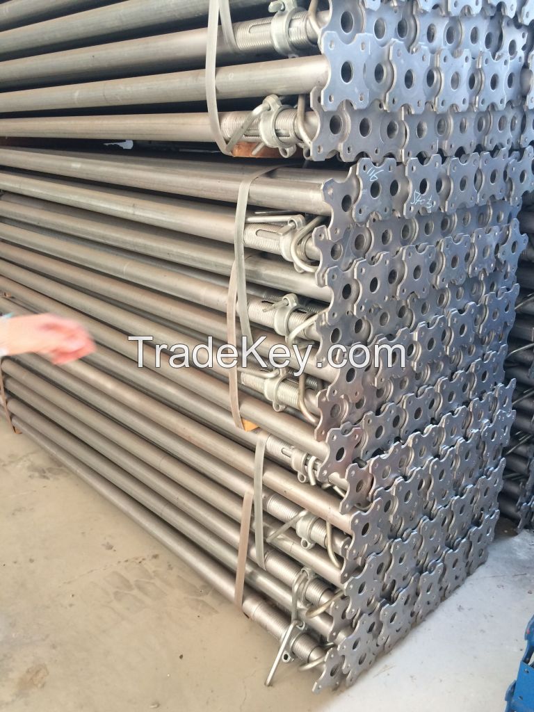 Q235 BS1139 scaffold prop, ajustable prop, construction shoring producer