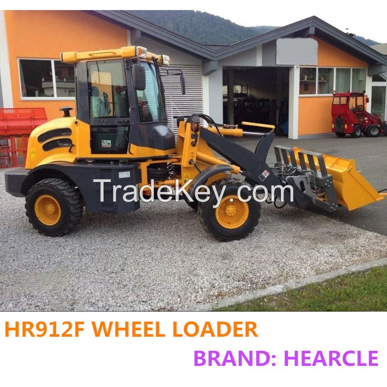 HR912F hydraulic front end loader for garden tractor articulated frontend loaders for sale