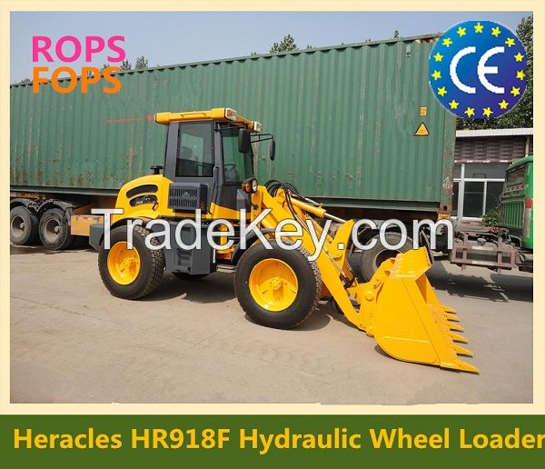 Heracles HR918F front end loader prices made in china hoflader