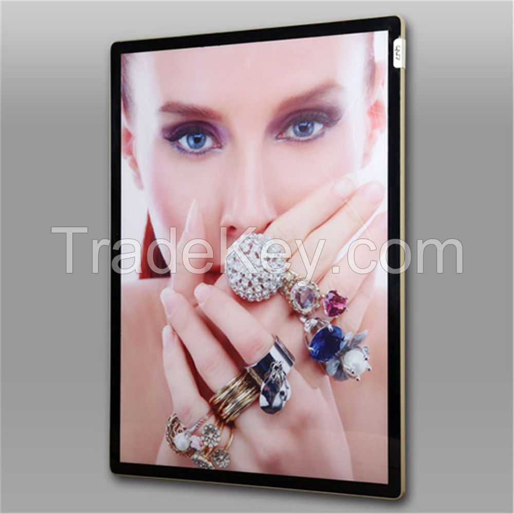 600*800mm Wall mounted Aluminum LED picture frame supplier