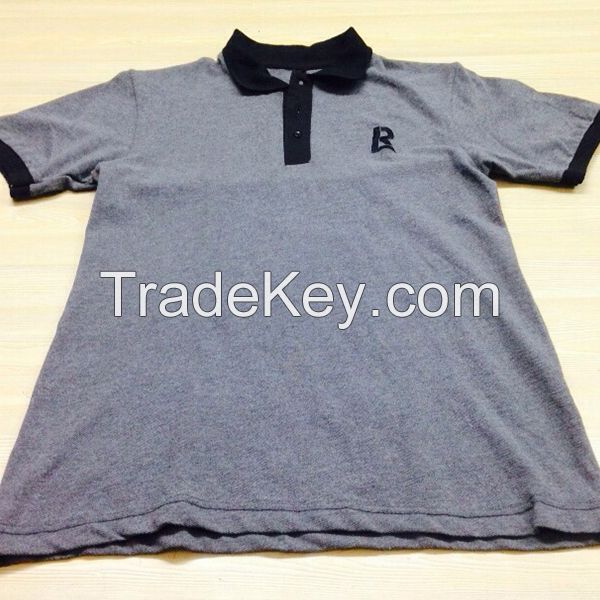 New design cotton fabric polo shirt