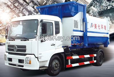 Detachable container garbage truck