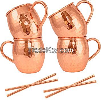 Moscow Mule Copper Barrel Mug 16 oz