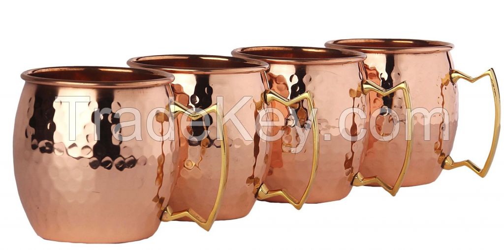 Moscow Mule Copper Barrel Mug 16 oz