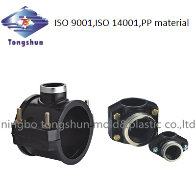 Clamp saddle with reinforcing ring