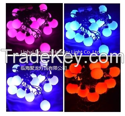 LED ball string light LED holiday string light/ festival light/decorative light, wedding /party / decorative light