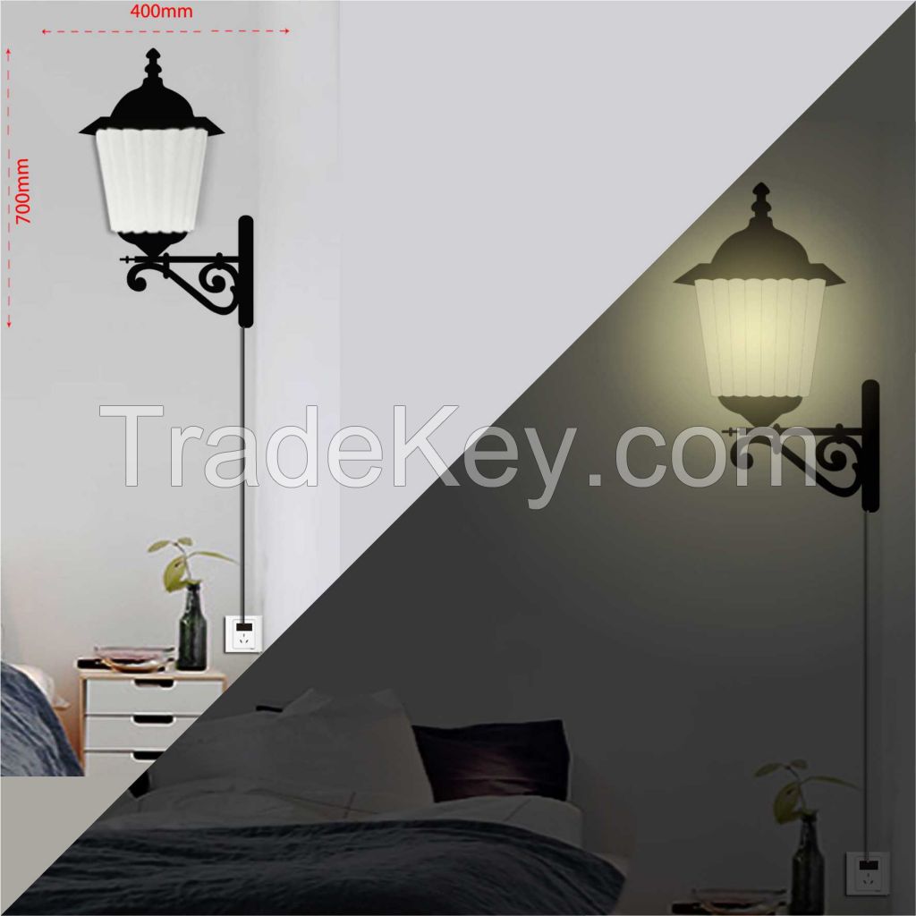 Modern wall sticker lamps, DIY wall lamps design for home decor