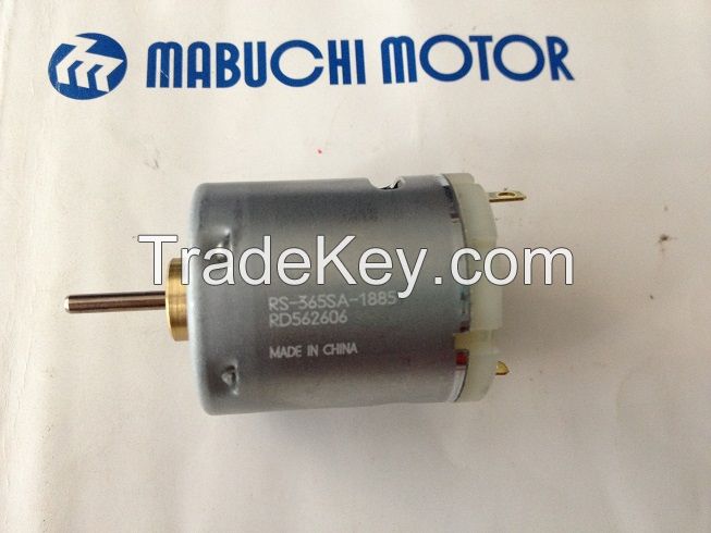 15V DC Mabuchi Motor for Hair Dryer(RS-365SA-1885)