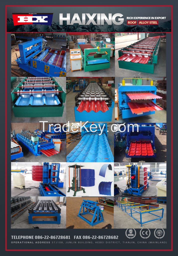 roof roll forming making machine