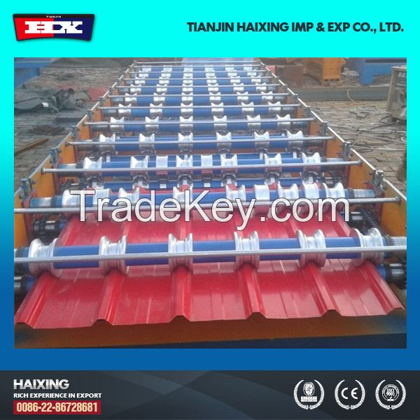 galvanized roofing sheet roll forming machine