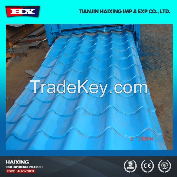 galvanized roofing sheet roll forming machine