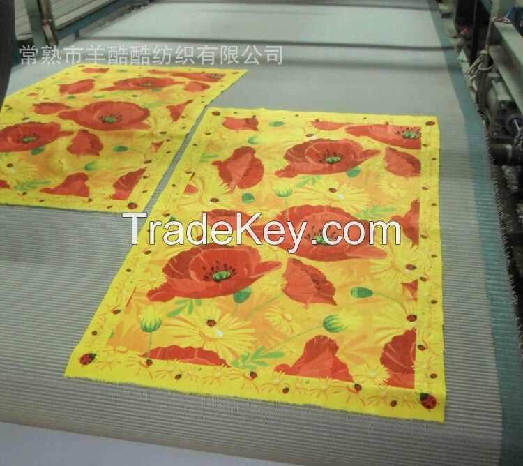 Transfer Print Cloth Microfiber Print Towel