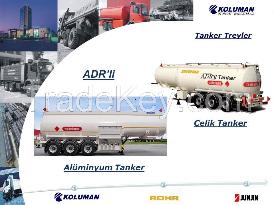 Tanker Trailer With Adr