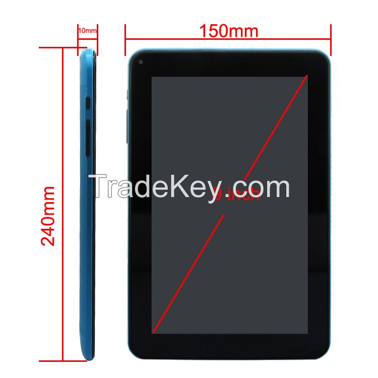 9 inch tablet with Actions ATM 7021,HDMI Port Dual Core, Android 4.4.2 system