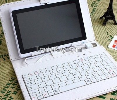 7 inch tablet pc  with Allwinnner A33, Quad Core , Q88