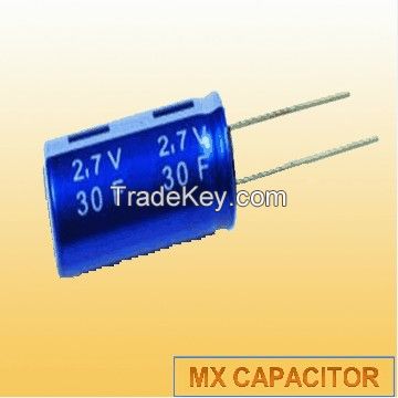 2.7V 0.35F 0.7F 3.3F 4.7F 8F 10F 12F 15F 20F 30F 50F Radial Super Capacitor