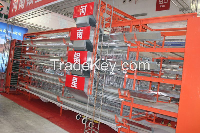 Hot sales H type multi-tier battery layer cage(China Manufacturer/Factory)