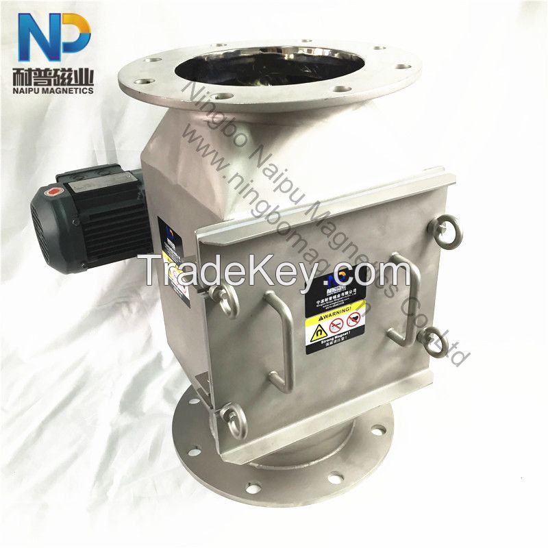 Rotary grate magnetic separator