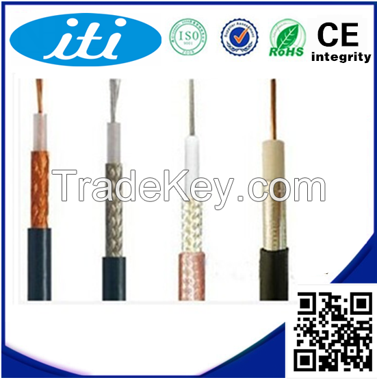 2014 hot sale BC braiding LSZH PVC coaxial lan cable