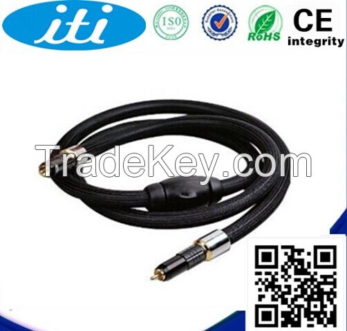 2014 hot sale BC braiding LSZH PVC coaxial lan cable