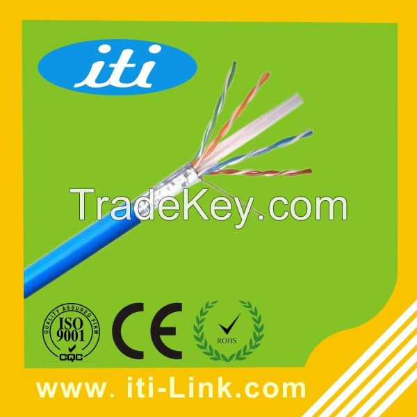 FTP Cat6 LAN Cable Fluke Passed High Quality Cat6 FTP Network Cable